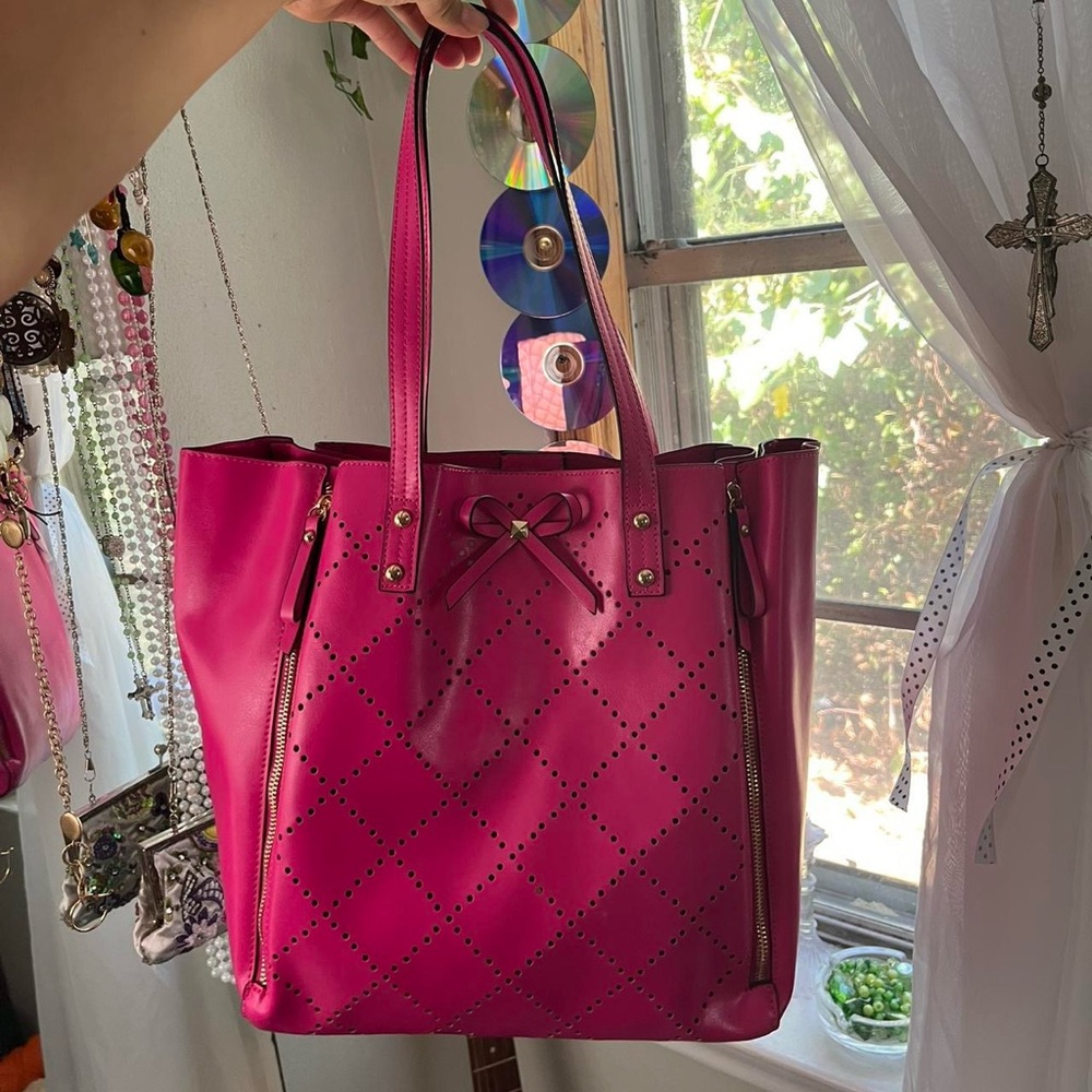 Pink Tote Bag